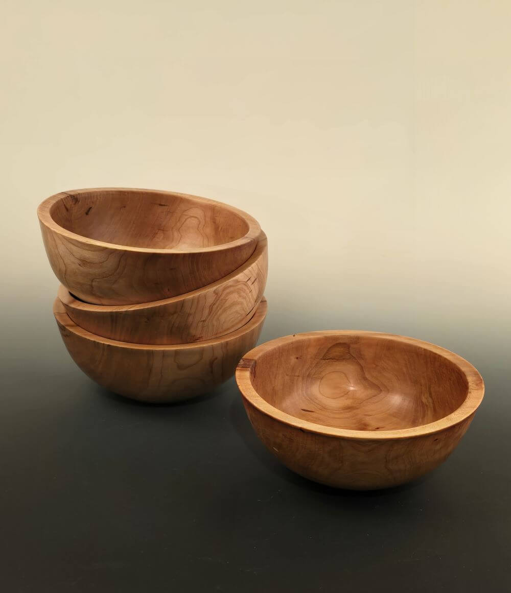 Cherry bowls- 6 inch- set of 4